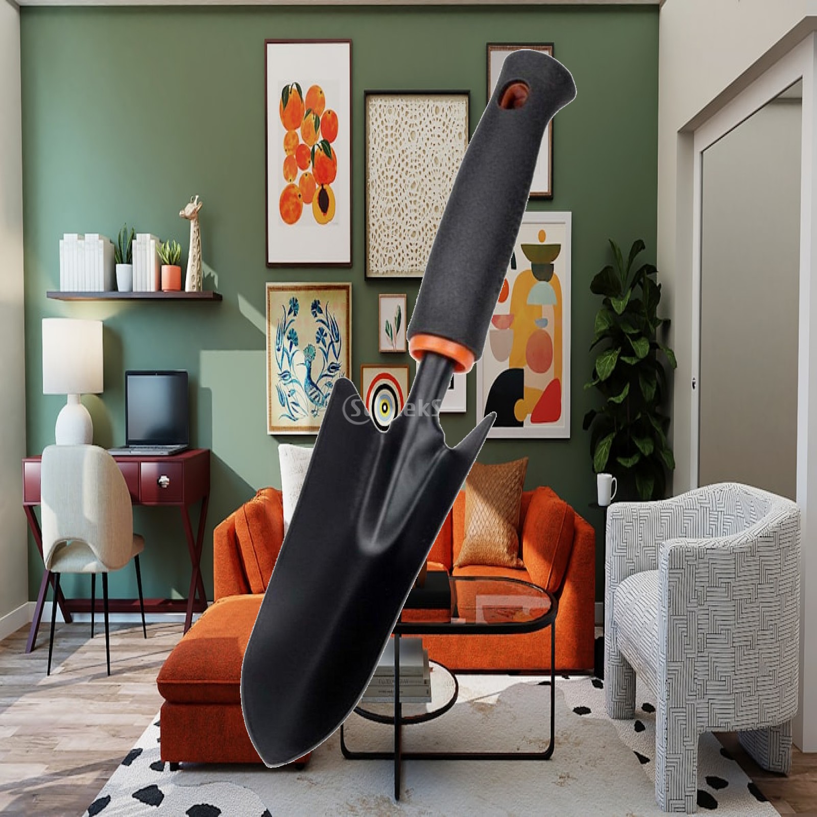 Gardening Tools For Seniors - เครื่องมือทำสวนขนาดเล็ก ด้ามจับตามหลักสรีรศาสตร์ สำหรับผู้เริ่มต้น ผู้สูงอายุ ใช้ปลูกต้นไม้ ขุดดิน