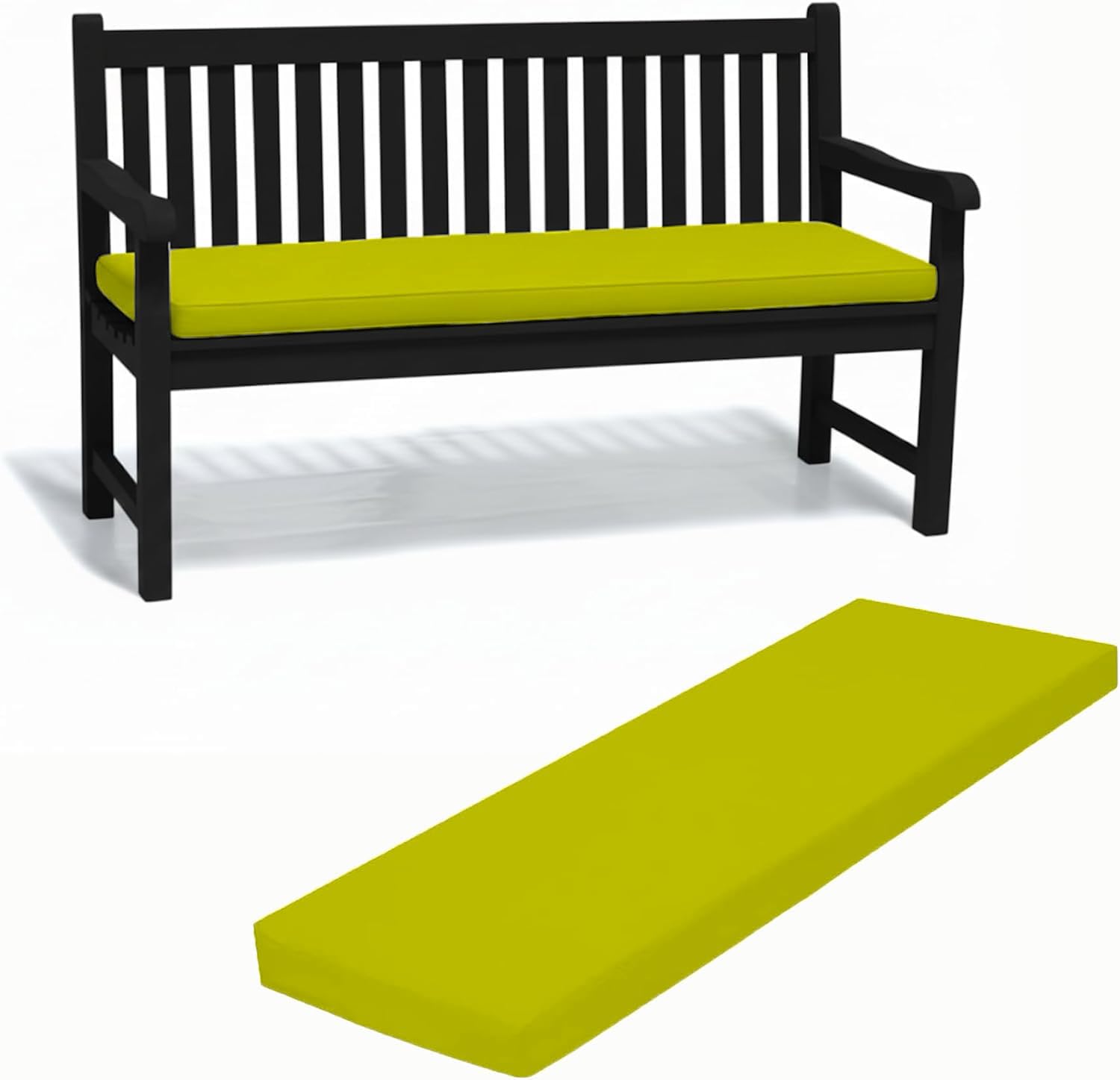 Gardening Tools Store - เบาะรองนั่งม้านั่งยาวสำหรับสวนกลางแจ้งแบบสั่งทำพิเศษ เหมาะสำหรับลานบ้าน สำนักงาน ร้านกาแฟ พร้อมปลอกหุ้มที่ซักล้างได้