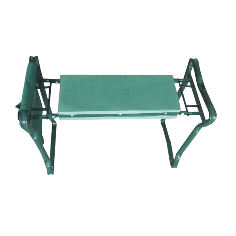 Gardening Tools For Seniors - AEE4-2 เก้าอี้นั่งและรองเข่าสำหรับทำสวน 2 in 1, เก้าอี้พับสำหรับทำสวนพร้อมแผ่นรองเข่าโฟม