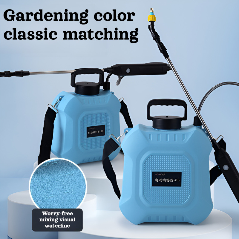 Gardening Tools And Accessories - กระบอกฉีดน้ำไฟฟ้าแบบชาร์จ USB ขนาด 5 ลิตร/8 ลิตร