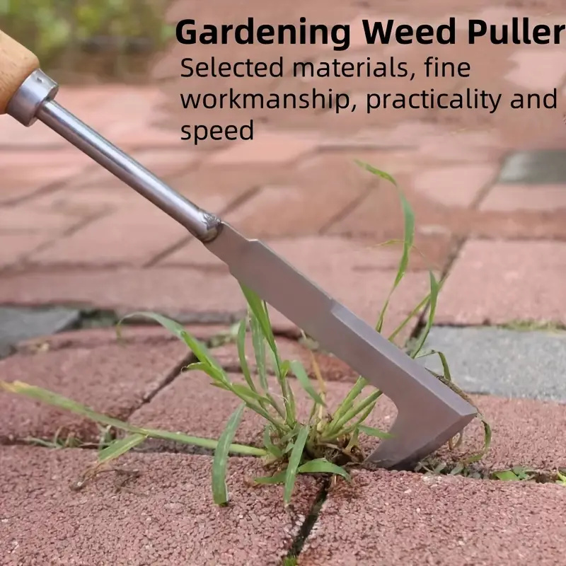 Gardening Hand Tools Yard - 1 ชิ้น 13.5 นิ้ว เครื่องมือกำจัดวัชพืชรูปตัว L