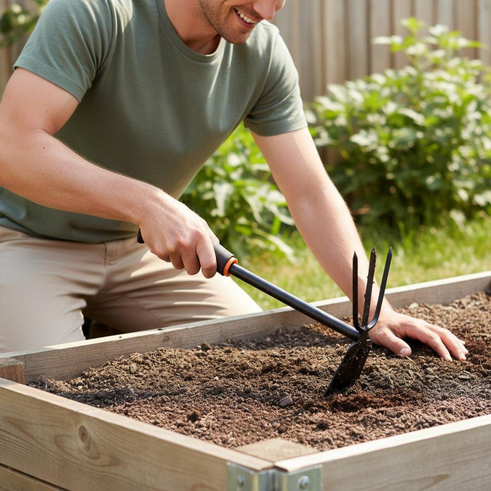 Gardening Tools For Seniors - เครื่องมือทำสวนขนาดเล็ก ด้ามจับออกแบบตามหลักสรีรศาสตร์ เหมาะสำหรับผู้เริ่มต้น ผู้สูงอายุ ใช้ปลูกและขุดดิน