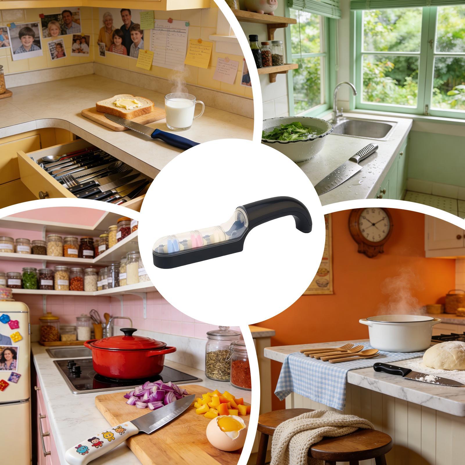 เครื่องลับคมมีดครัว 3 ขั้นตอน  - Gardening Tools For Seniors บทวิจารณ์และราคา