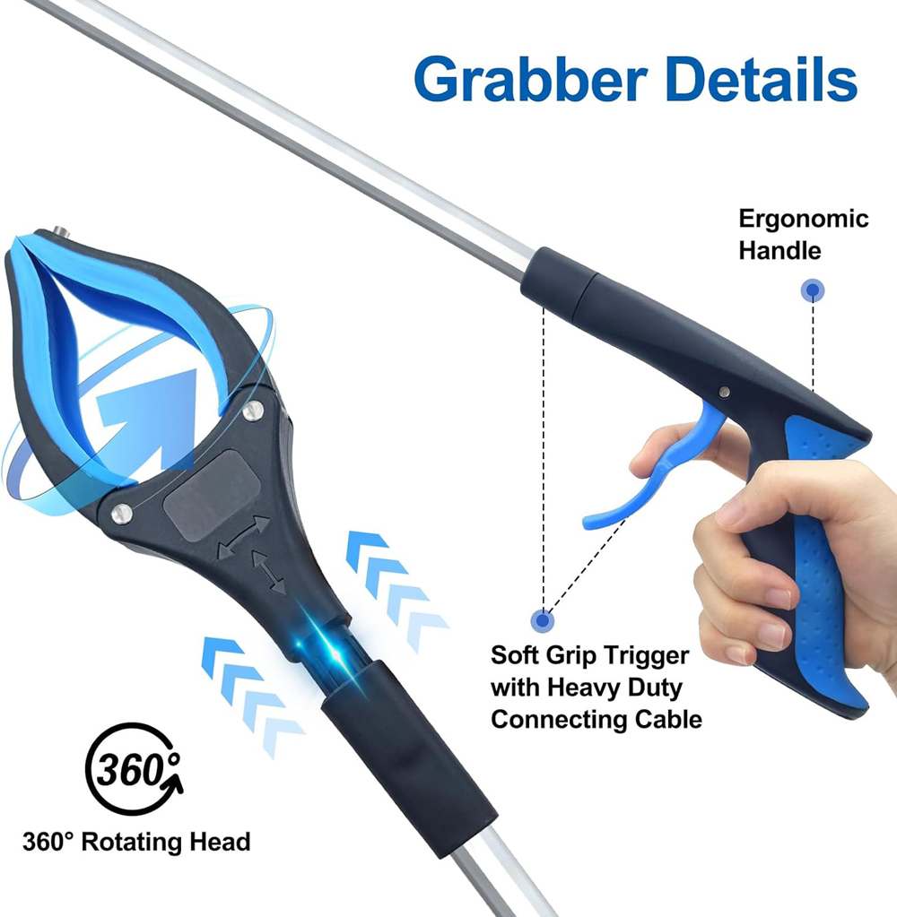 ที่จับขยะแบบพับได้พร้อมที่จับย - Gardening Tools For Seniors บทวิจารณ์และราคา