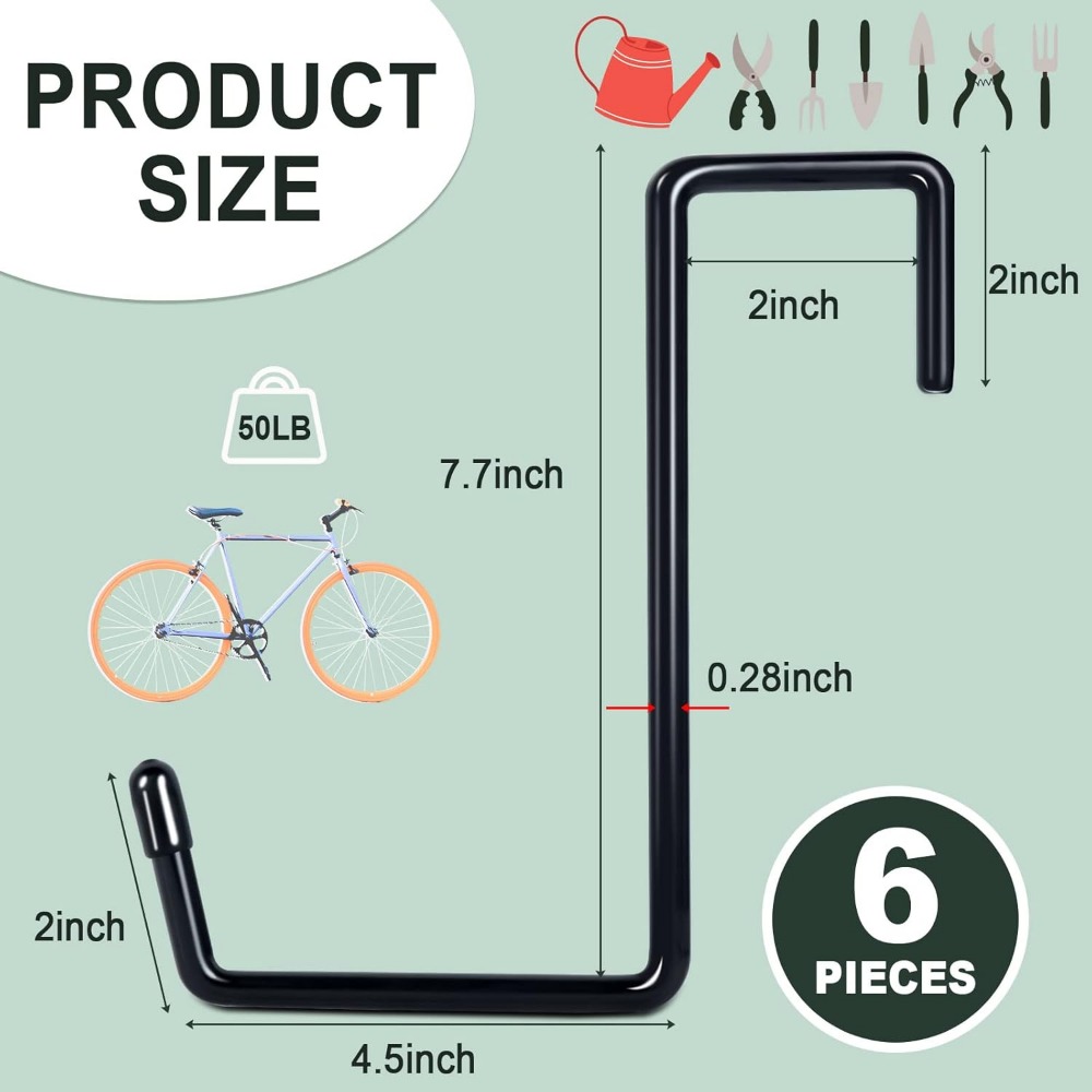 ขนาดใหญ่ 2/3/4/6/9 PCS ตะขอโรง - Gardening Tools Required บทวิจารณ์และราคา