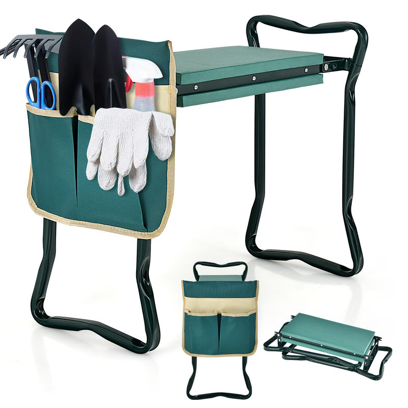 เก้าอี้นั่งทำสวนแบบพับได้ พร้อ - Gardening Tools For Seniors บทวิจารณ์และราคา