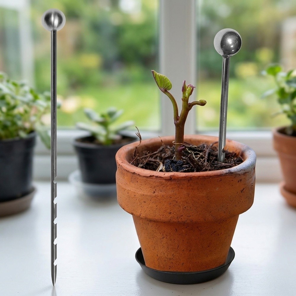 โพรบวัดความชื้นในดินสแตนเลสขนา - Gardening Tools Required บทวิจารณ์และราคา