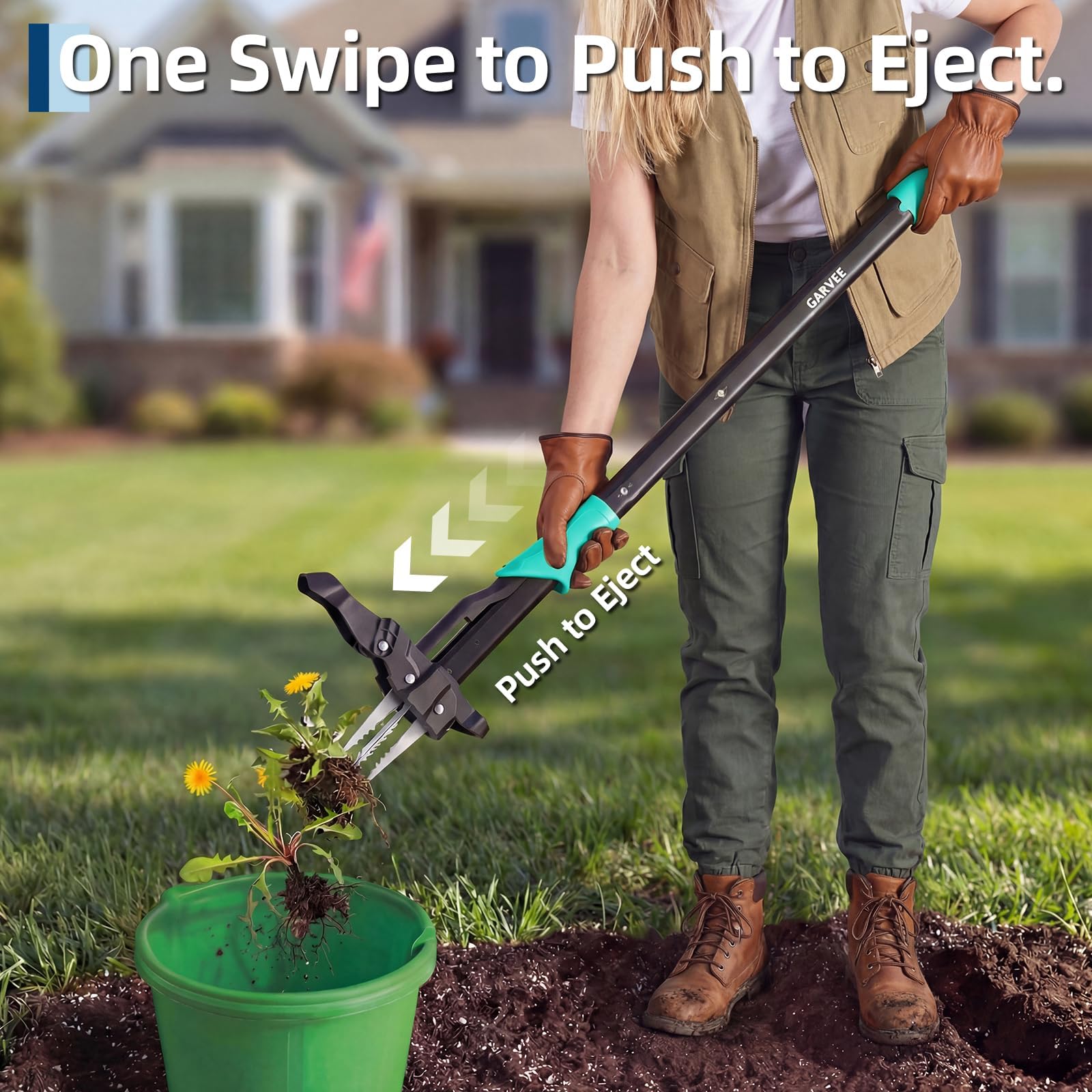 ที่ดึงวัชพืชแบบด้ามยาว ไม่ต้อง - Gardening Tools For Seniors บทวิจารณ์และราคา