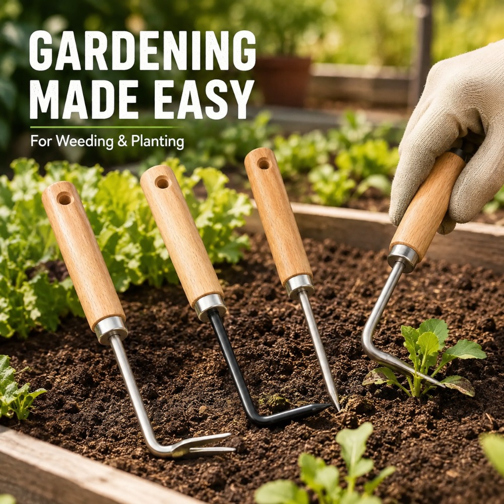 เครื่องมือดึงรากและกำจัดวัชพืช - Gardening Hand Tools Yard บทวิจารณ์และราคา