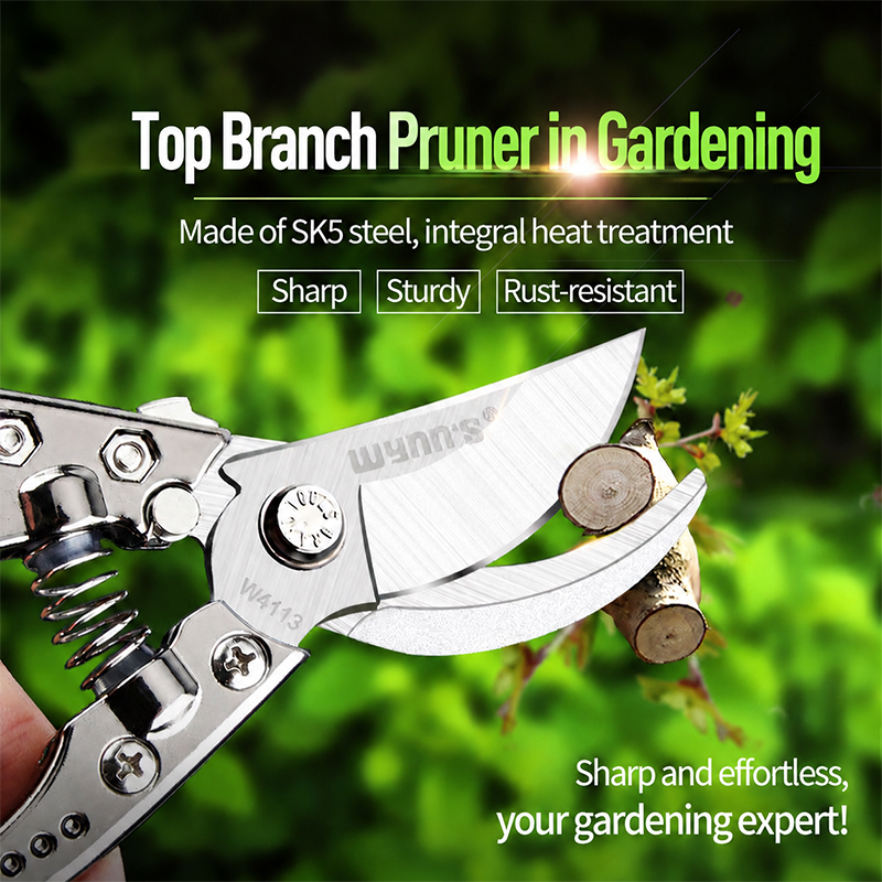 กรรไกรตัดแต่งกิ่งสวนเหล็ก SK5  - Gardening Tools Sharp บทวิจารณ์และราคา