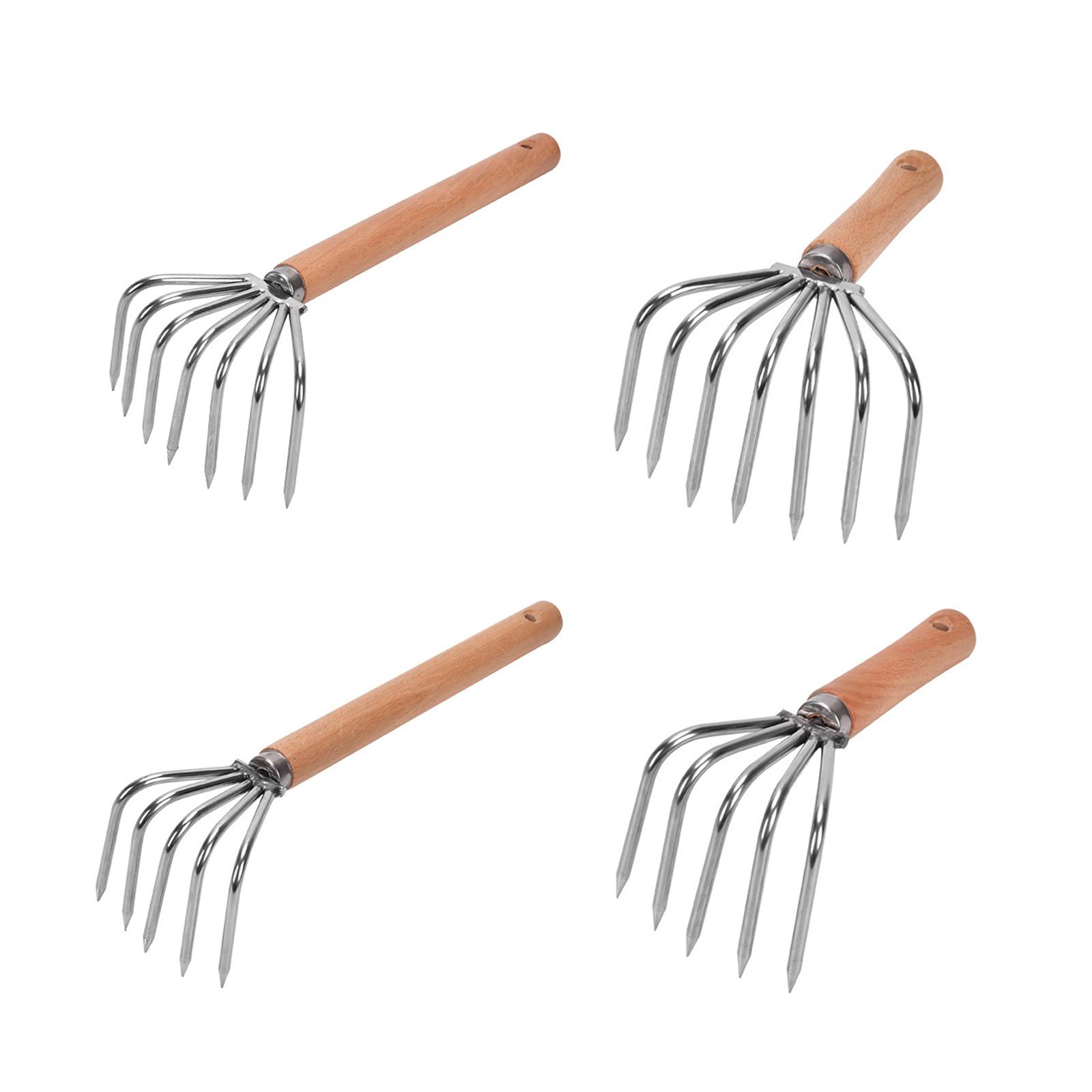 คราดมือแบบมีกรงเล็บสแตนเลส น้ำ - Gardening Hand Tools Yard บทวิจารณ์และราคา